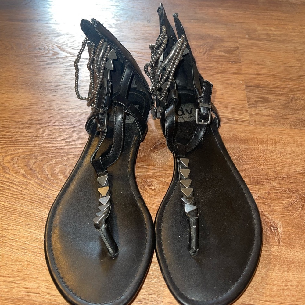 Black tribal Dolce Vita Sandals